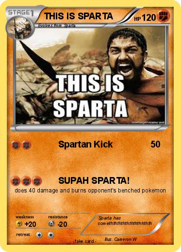 Pokemon THIS IS SPARTA