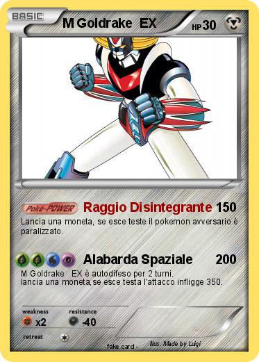 Pokemon M Goldrake  EX