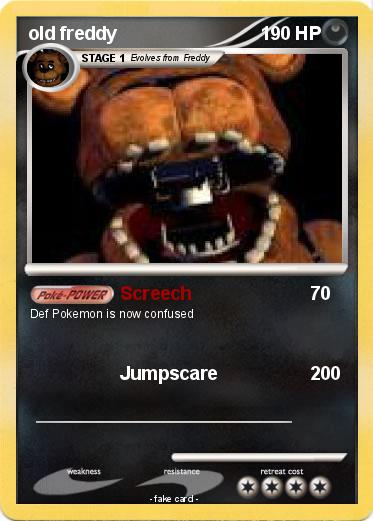 Pokemon old freddy