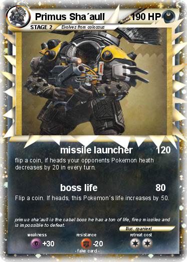 Pokemon Primus Sha´aull