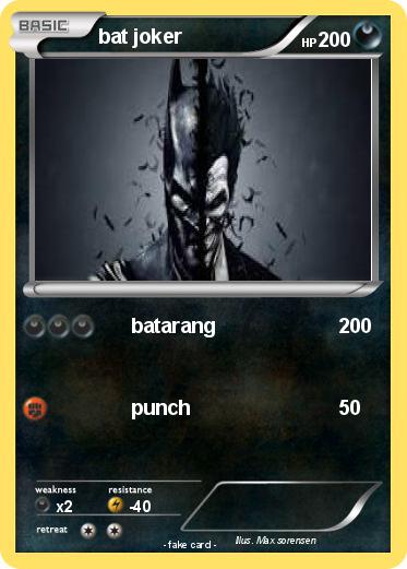 Pokemon bat joker