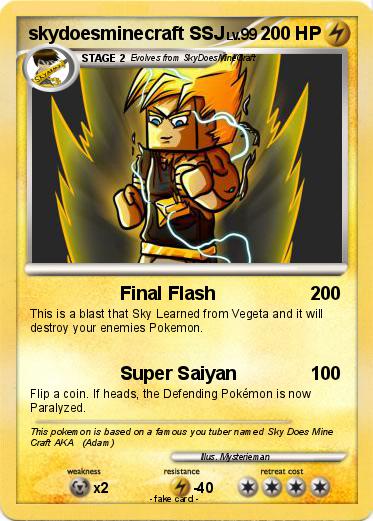 Pokemon skydoesminecraft SSJ