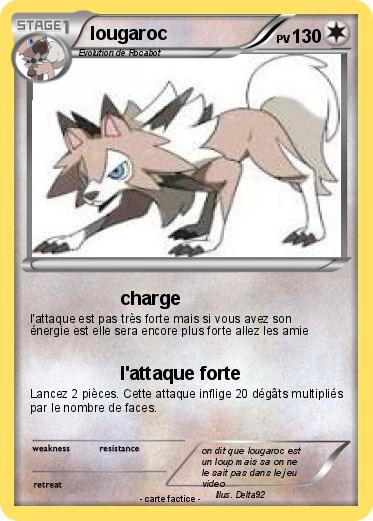 Pokemon lougaroc