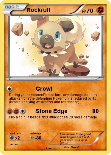 Pokemon Rockruff