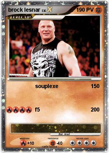 Pokemon brock lesnar