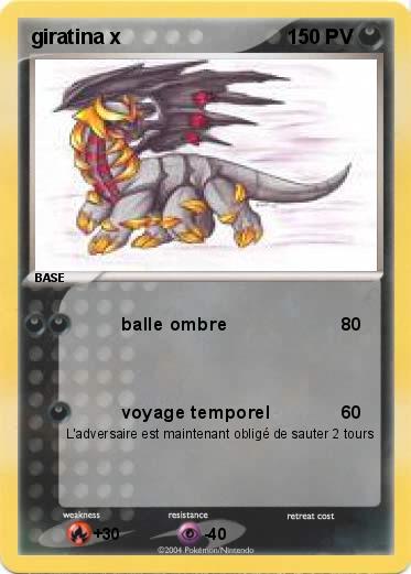 Pokemon giratina x