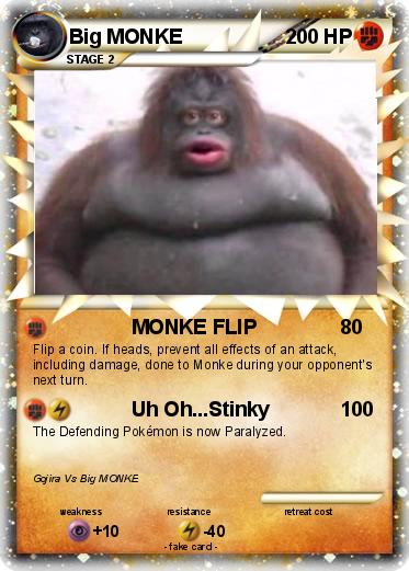 Pokemon Big MONKE