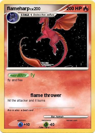 Pokemon flameharp