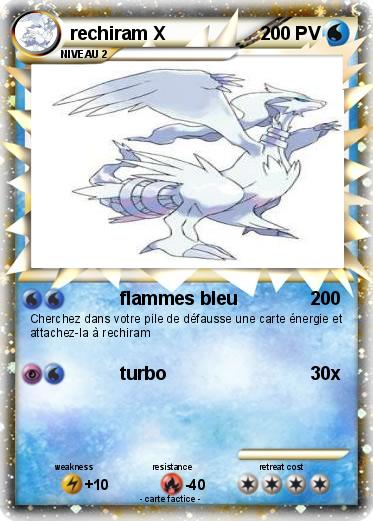 Pokemon rechiram X