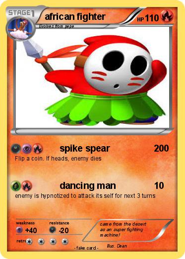 Pokemon african fighter