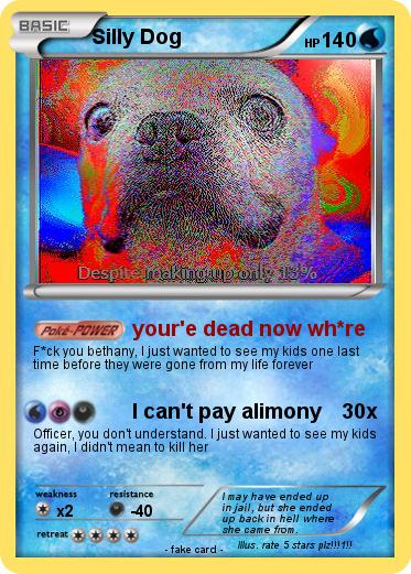Pokemon Silly Dog