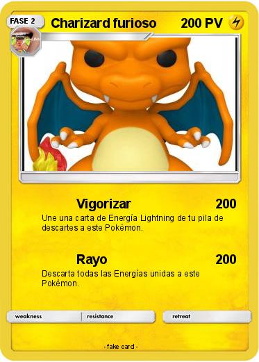 Pokemon Charizard furioso