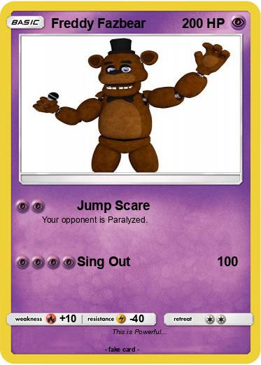 Pokemon Freddy Fazbear