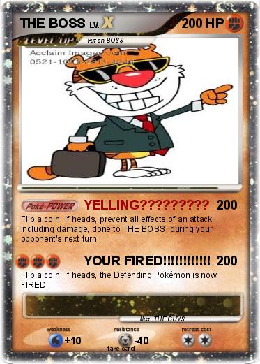 Pokemon THE BOSS