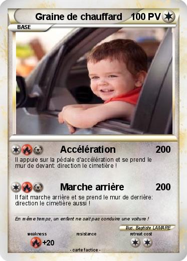 Pokemon Graine de chauffard