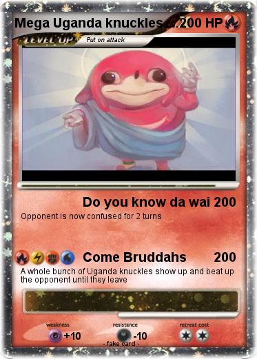 Pokemon Mega Uganda knuckles