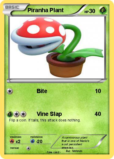 Pokemon Piranha Plant