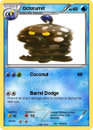 Pokemon Octoturret