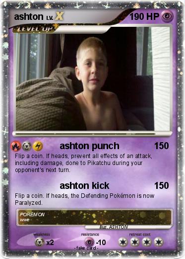 Pokemon ashton