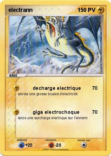 Pokemon electrann