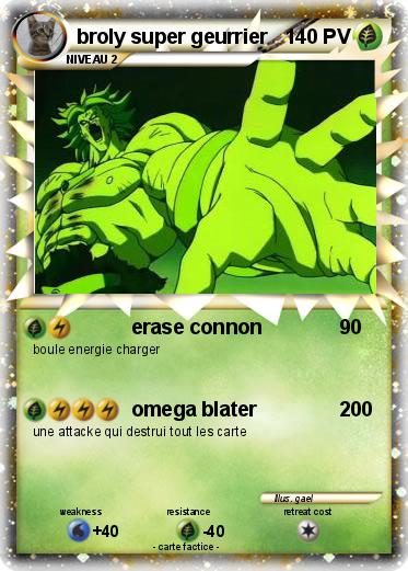 Pokemon broly super geurrier