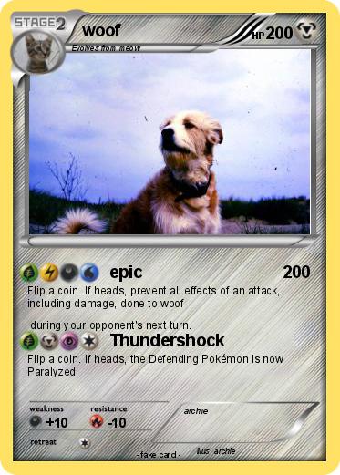 Pokemon woof