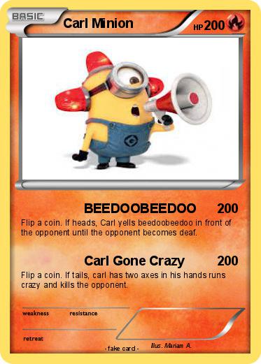 Pokemon Carl Minion