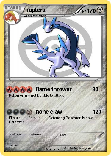 Pokemon rapterai