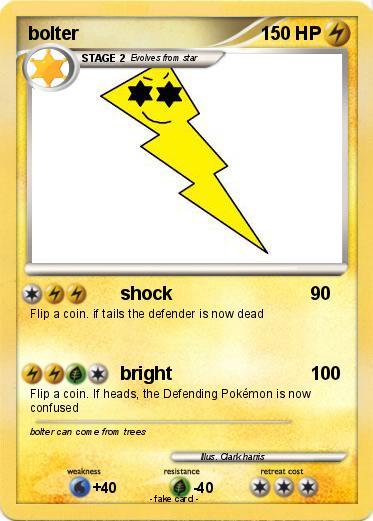 Pokemon bolter