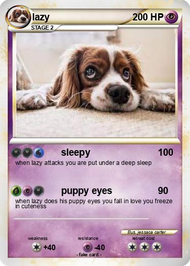 Pokemon lazy