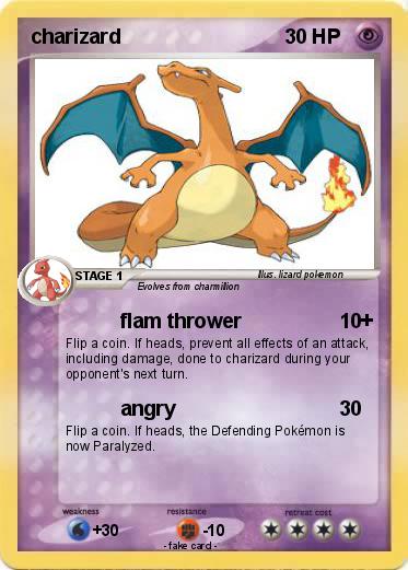Pokemon charizard