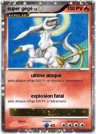 Pokemon super gégé