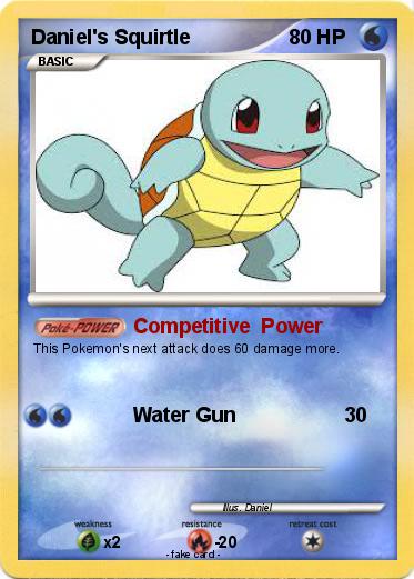 Pokemon Daniel's Squirtle