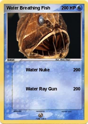 Pokemon Water Breathing Fish