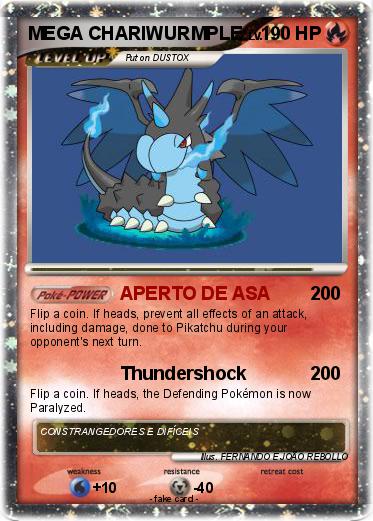 Pokemon MEGA CHARIWURMPLE