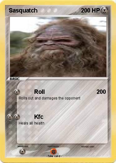 Pokemon Sasquatch