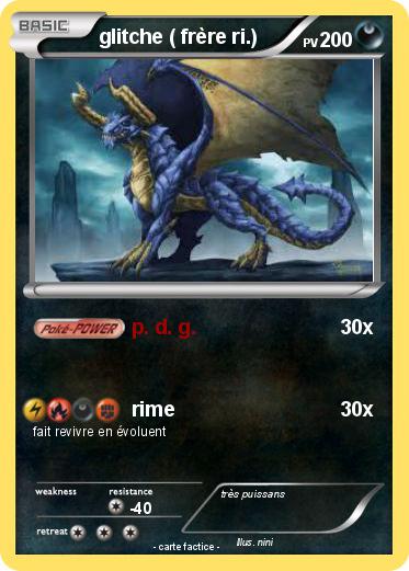 Pokemon glitche ( frère ri.)