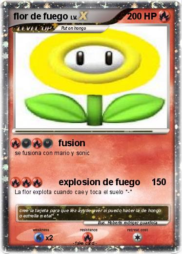 Pokemon flor de fuego