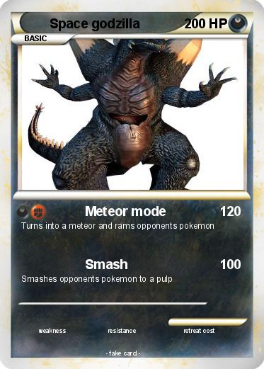 Pokemon Space godzilla