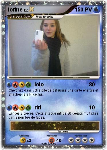 Pokemon lorine