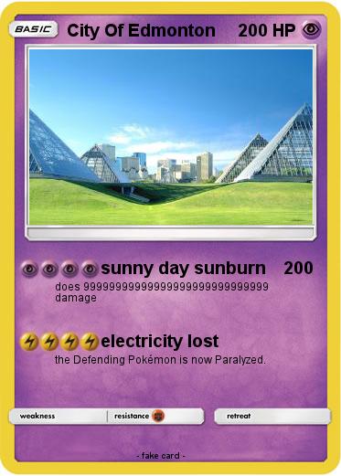 Pokemon City Of Edmonton