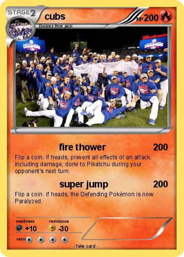 Pokemon cubs