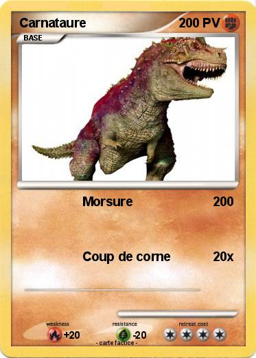 Pokemon Carnataure