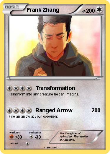 Pokemon Frank Zhang