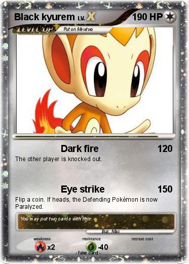 Pokemon Black kyurem