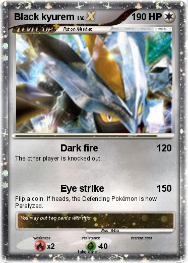 Pokemon Black kyurem