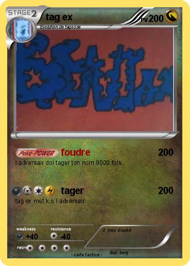 Pokemon tag ex