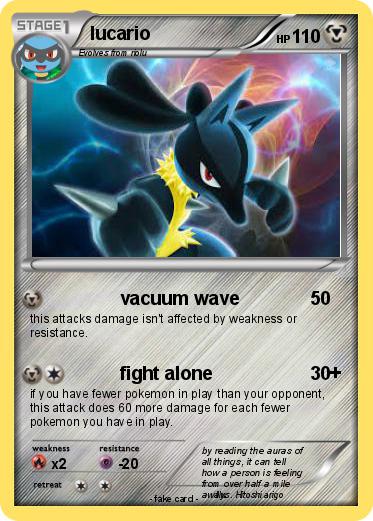 Pokemon lucario