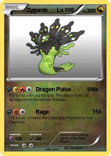 Pokemon Zygarde      Lv.100