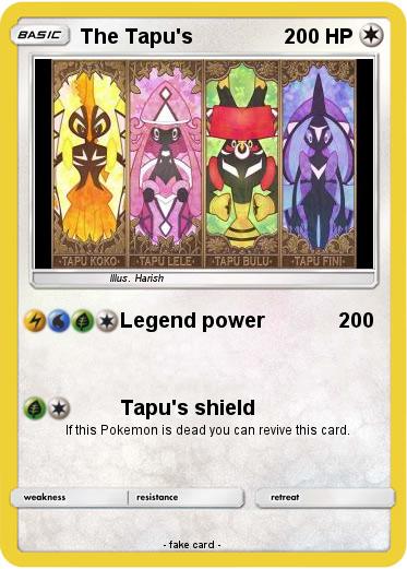 Pokemon The Tapu's